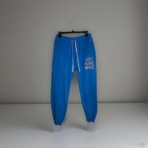 Nike Sportswear Fleece Jogger Pants Men's M Blue DQ4081-435